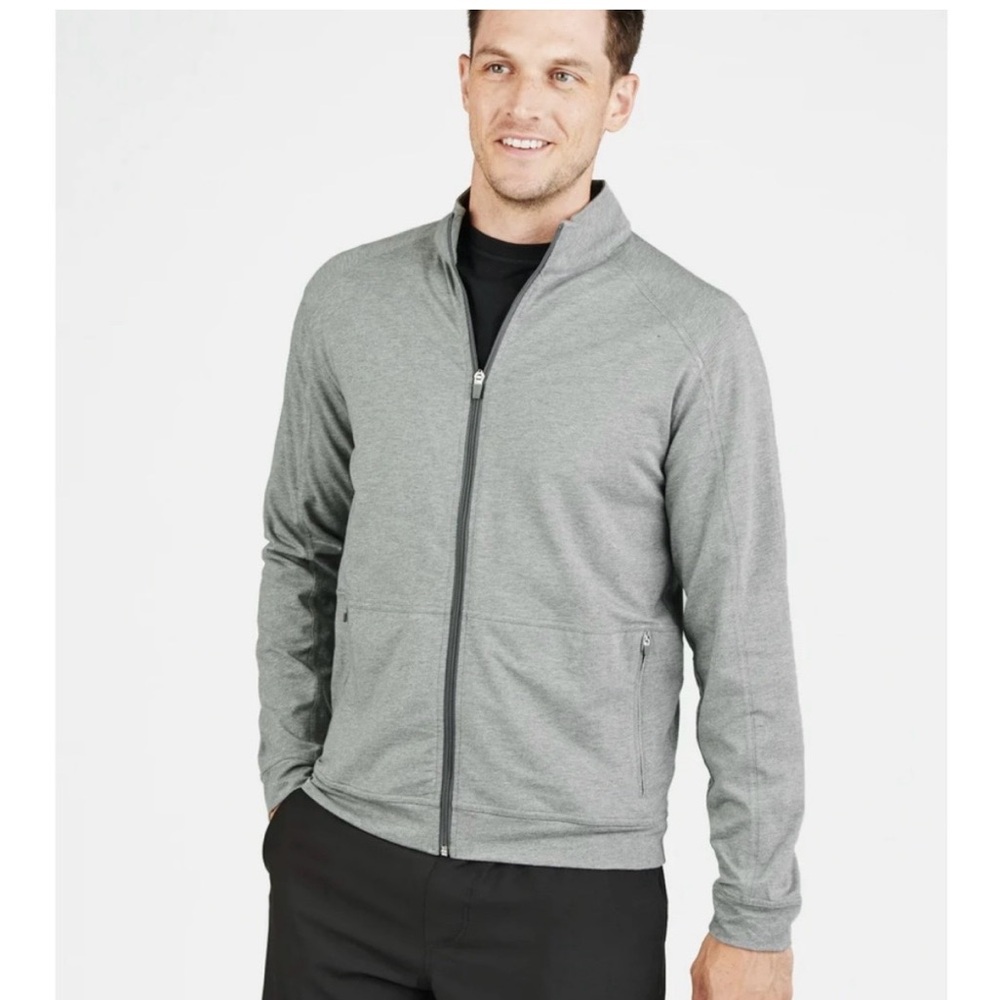 Gray- Carrollton Tasc Performance Full-Zip Jacket - Size XXL